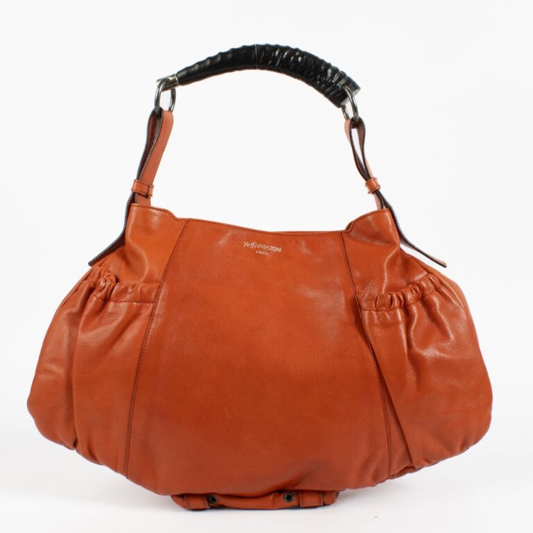 Yves Saint Laurent Mombasa Bag モンバサ バッグ 私の愛用品 (6) YSL rive gaucheの銘品鞄Mombasa | Navy Circle