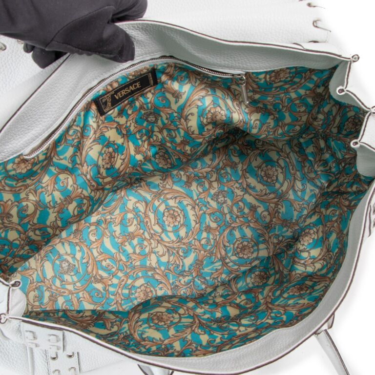 バッグ VERSACE - decoration leather tote bag VERSACE - decoration leather tote bag