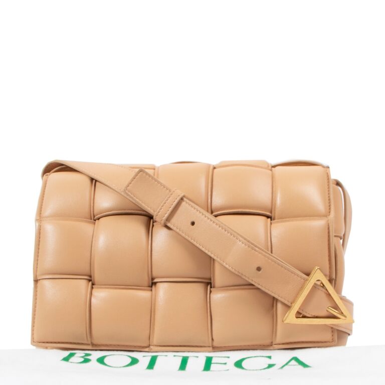 Bottega Veneta Almond Padded Cassette Bag Labellov Buy and