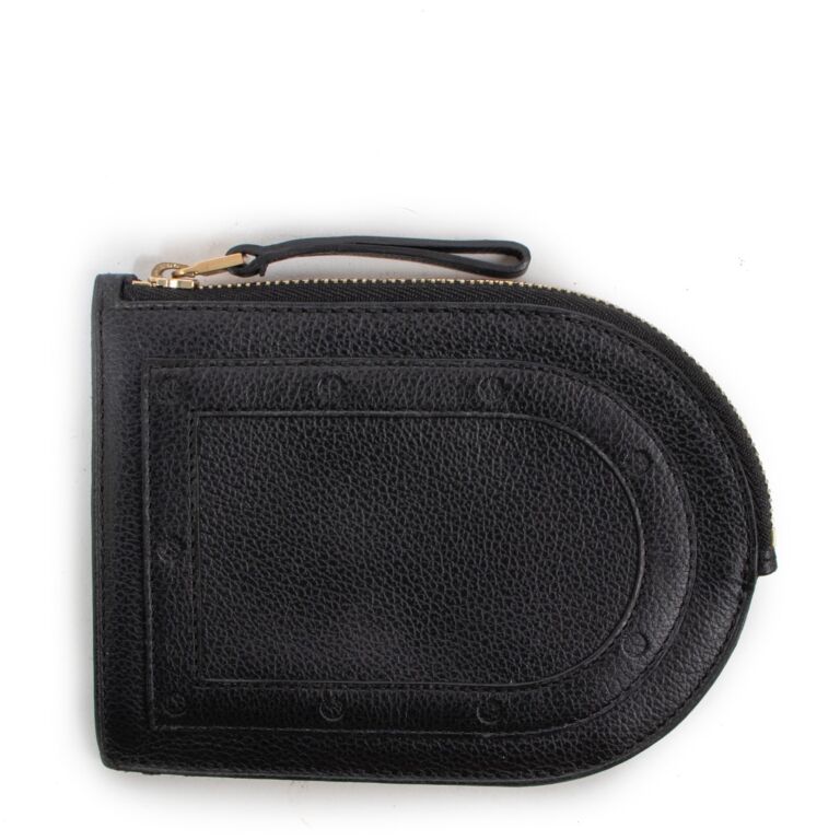 Delvaux Black D Wallet Labellov Buy and Sell Authentic Luxury