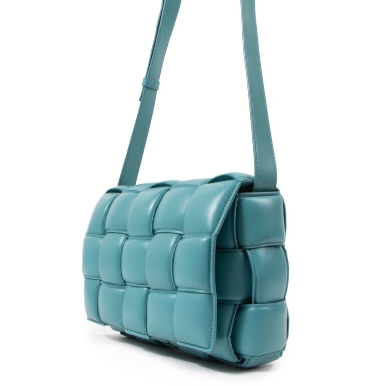 Bottega veneta turquoise best sale bag