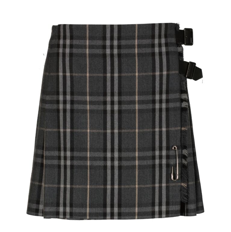 Burberry vintage check wool kilt new arrivals