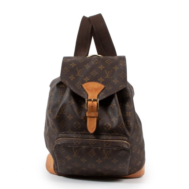 Authentic Louis Vuitton Montsouris GM Backpack monogram