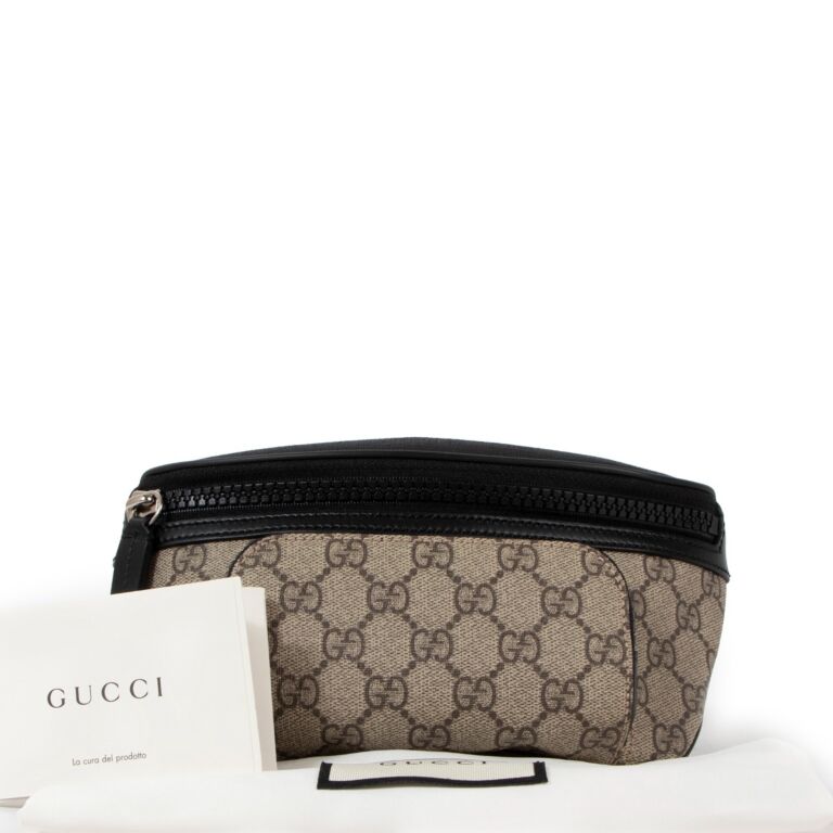 Gucci GG Supreme Belt Bag Labellov Buy and Sell Authentic Luxury