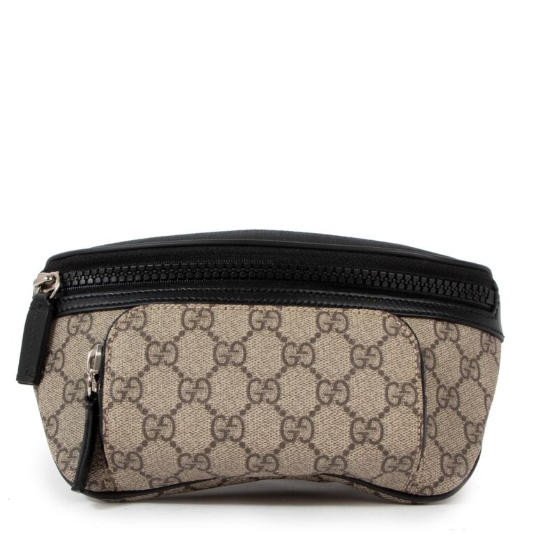 Gucci men's gg supreme hotsell belt bag