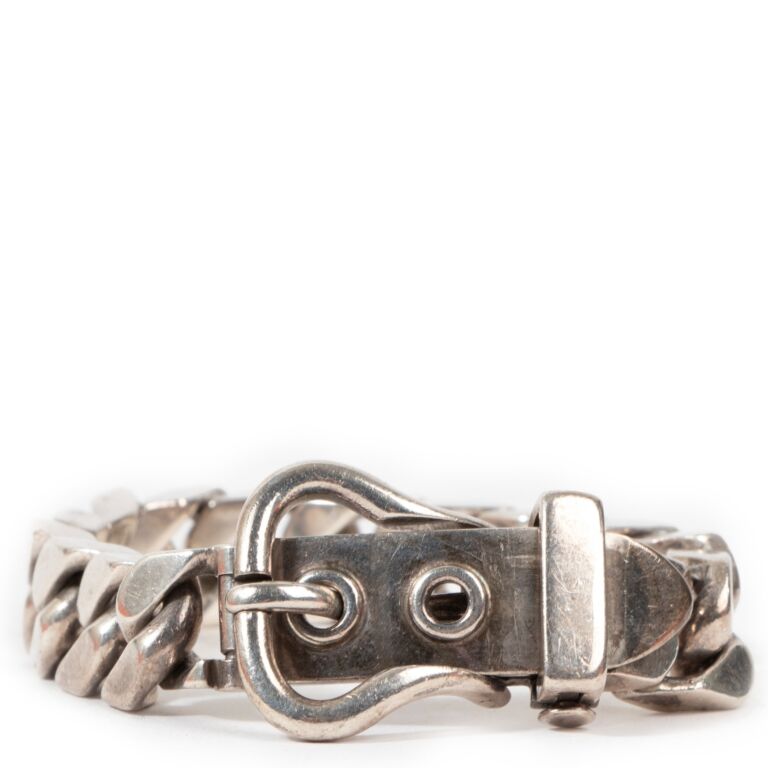 Hermes silver link bracelet new arrivals