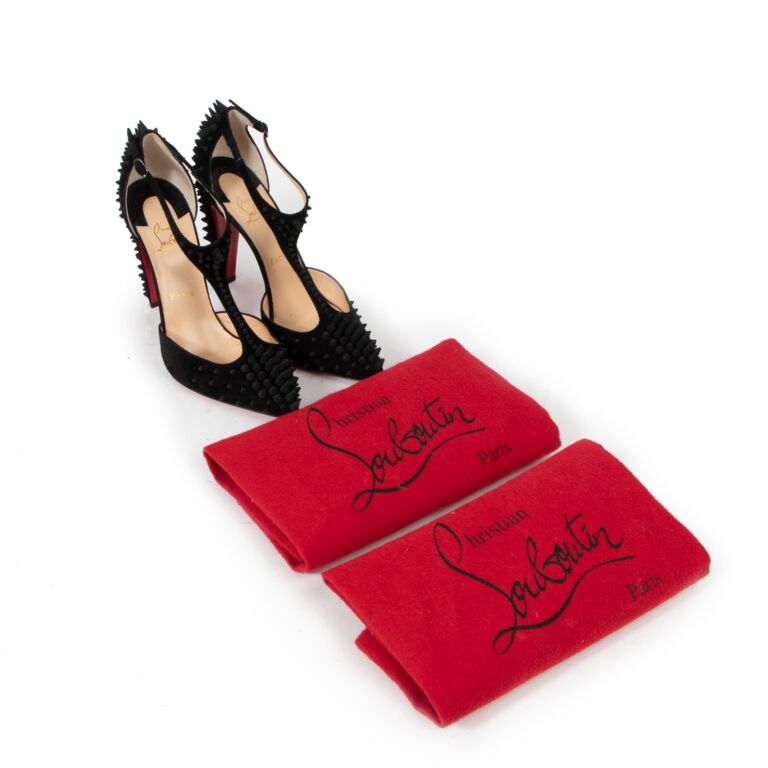 Louboutin t cheap strap heels