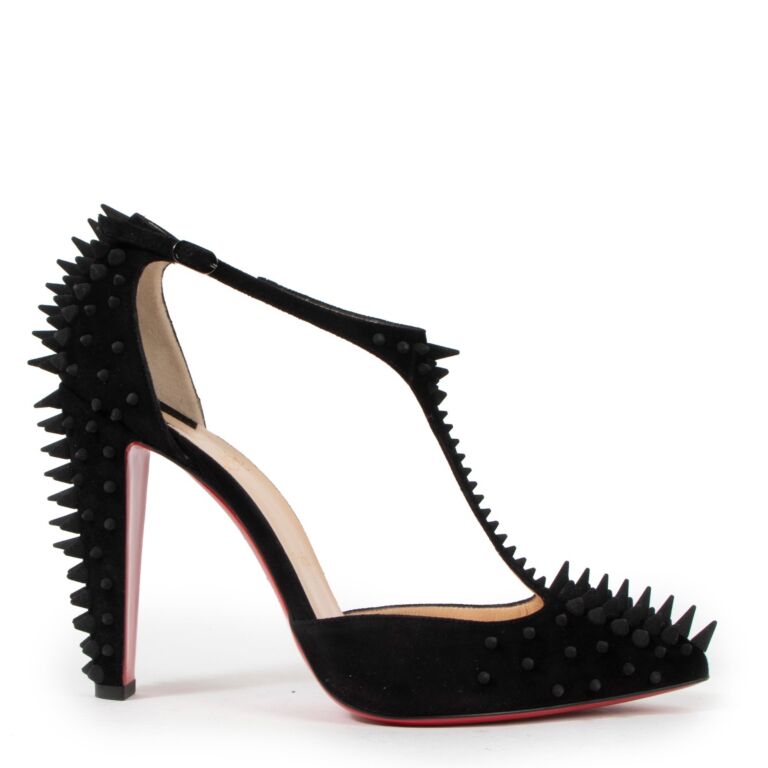 Christian louboutin t strap pumps on sale