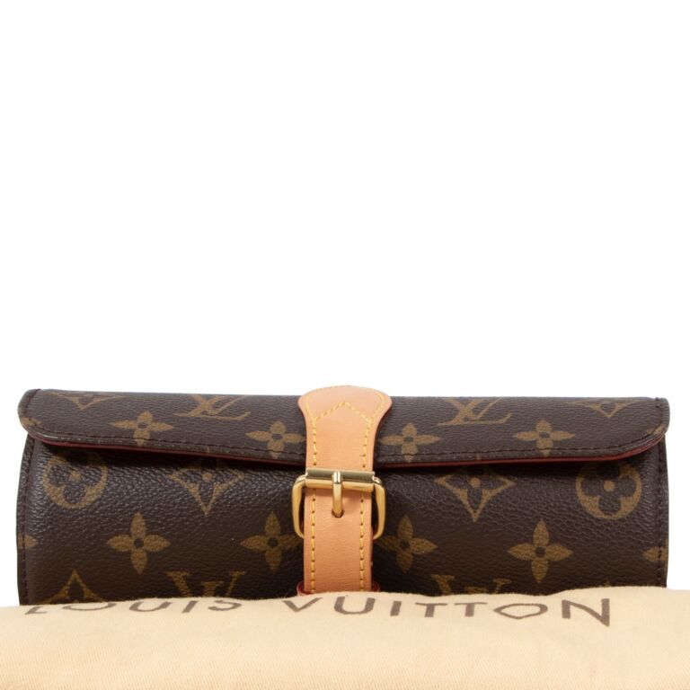 Louis Vuitton Monogram 3 Watch Travel Case - Brown Bag Accessories,  Accessories - LOU745634