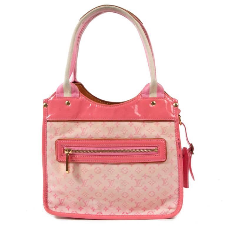 Louis Vuitton Vintage - Monogram Mini Lin Pochette Kathleen Bag - Pink -  Monogram Leather Handbag - Luxury High Quality - Avvenice