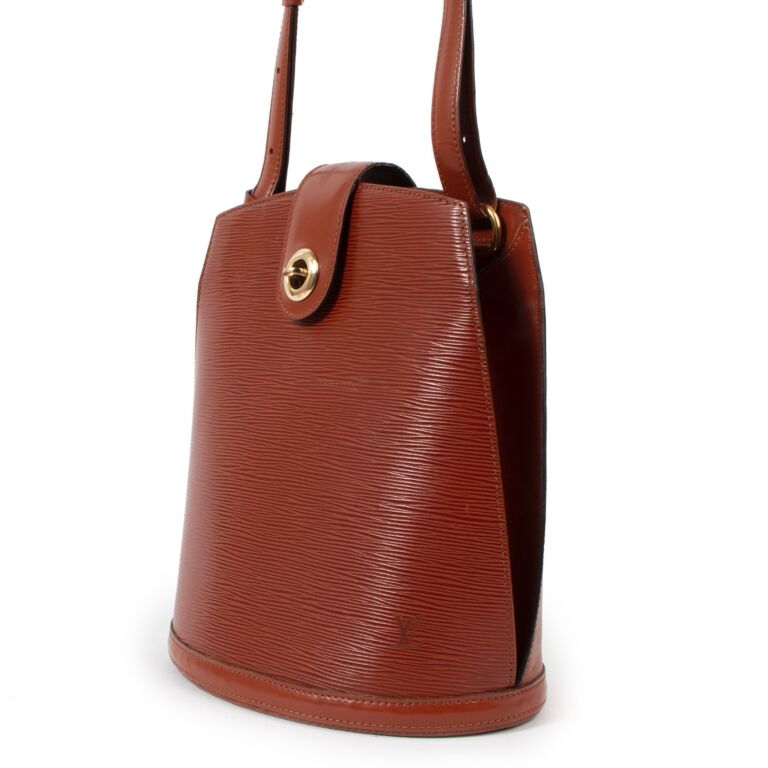 Louis Vuitton Kenyan Fawn Epi Cluny Shoulder Bag ○ Labellov