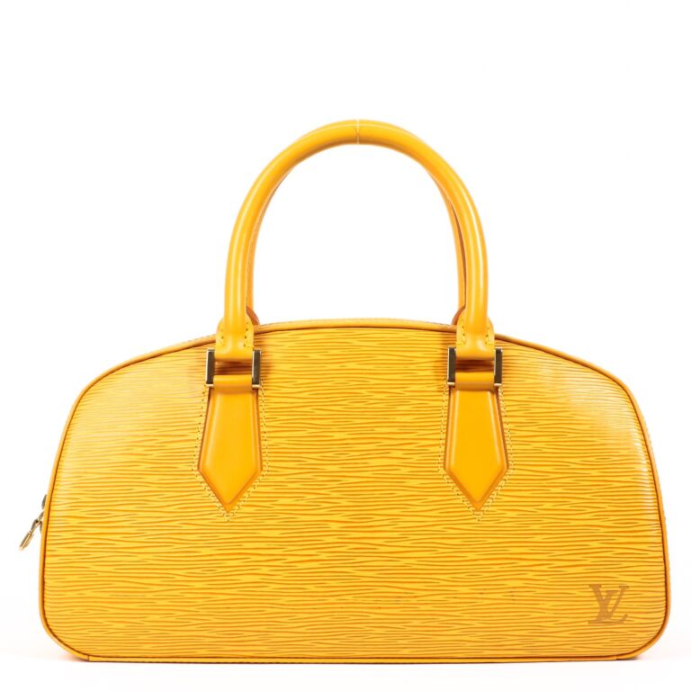 Louis Vuitton Tassil Yellow Epi Leather Jasmin Bag 30cm at 1stDibs