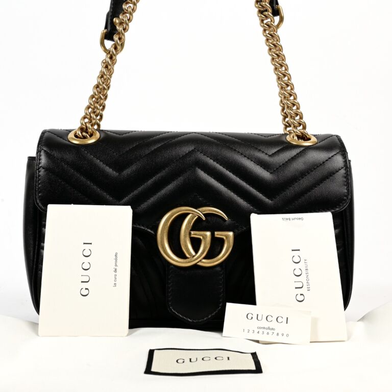 ショルダーバッグ GUCCI SMALL GG BLACK SHOULDER BAG GG Black small shoulder bag in black GG Supreme | GUCCI® CA
