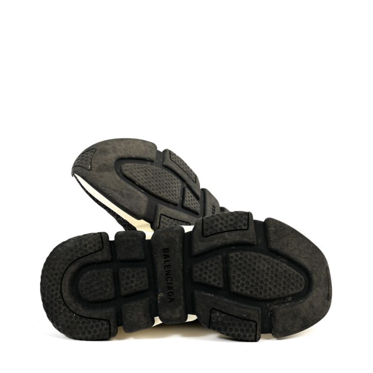 Balenciaga Black Glitter Speed Sneakers ○ Labellov ○ Buy