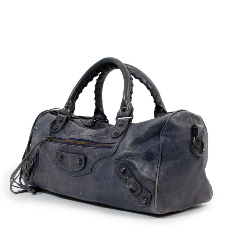 Balenciaga Jacinthe Lambskin Leather Classic Twiggy Top