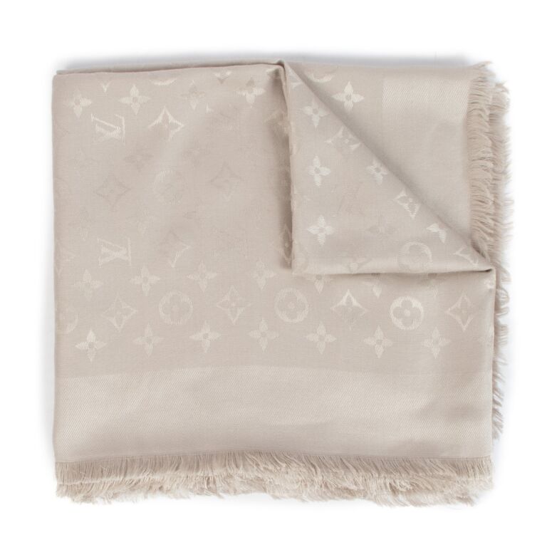 Louis Vuitton Monogram Classic Wool Scarf