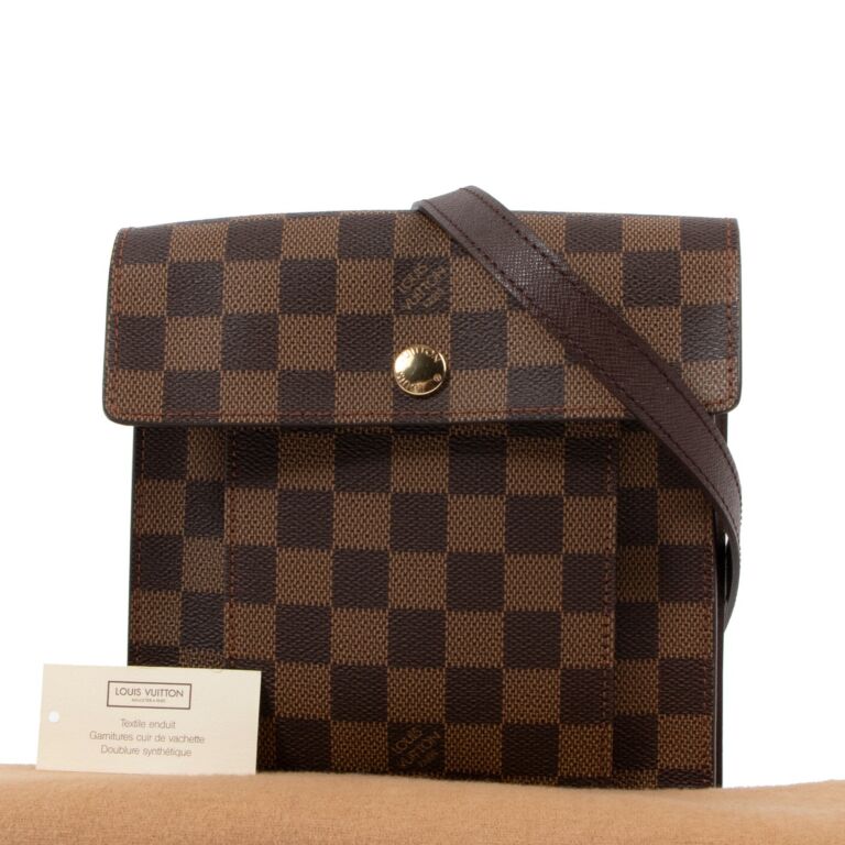 Louis Vuitton Damier Ebene Pimlico Crossbody Bag Labellov