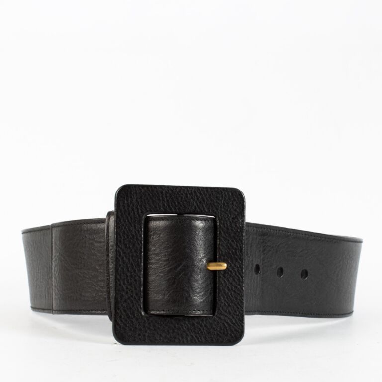 saint laurent wide belt