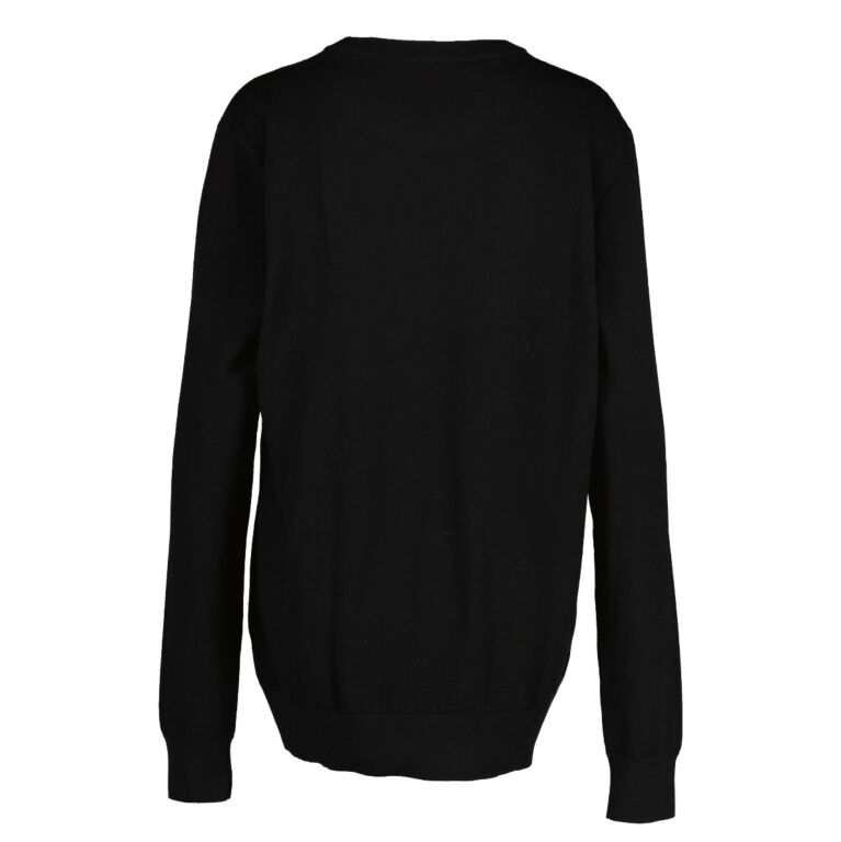 Givenchy Black Logo Wool Sweater Size L Labellov Buy and