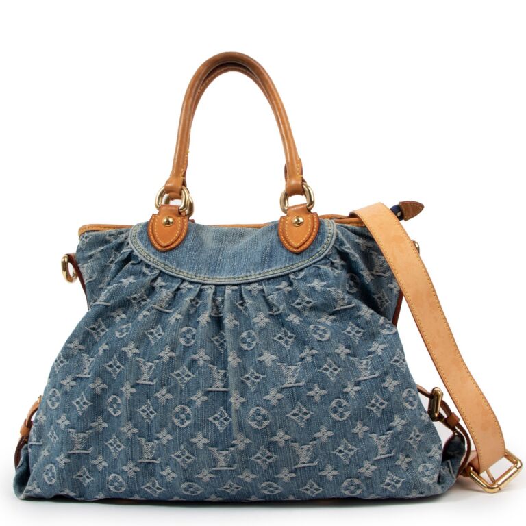 Louis Vuitton Neo Cabby GM Monogram Denim Bag Labellov Buy