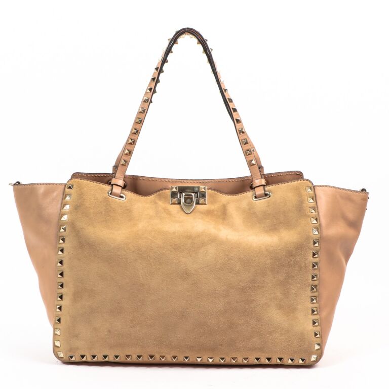 Valentino rockstud tote sale hotsell