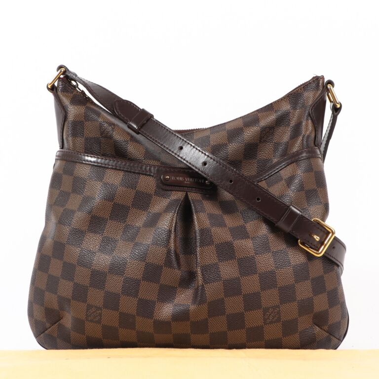 LOUIS VUITTON Bloomsbury PM Damier Ebene Crossbody Bag Brown