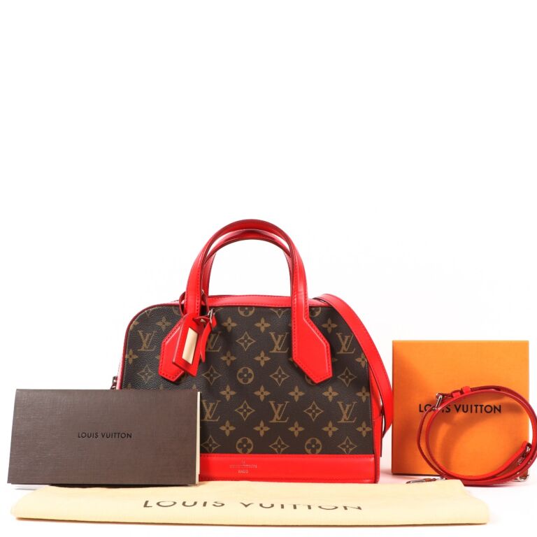 Louis Vuitton Dora Small Bag in Red