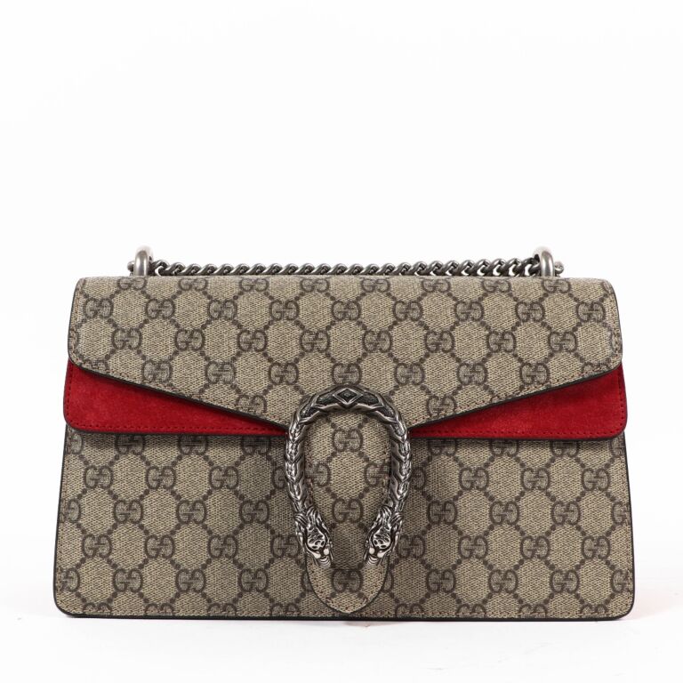 Gucci Dionysus GG Supreme Small Shoulder Bag Labellov Buy