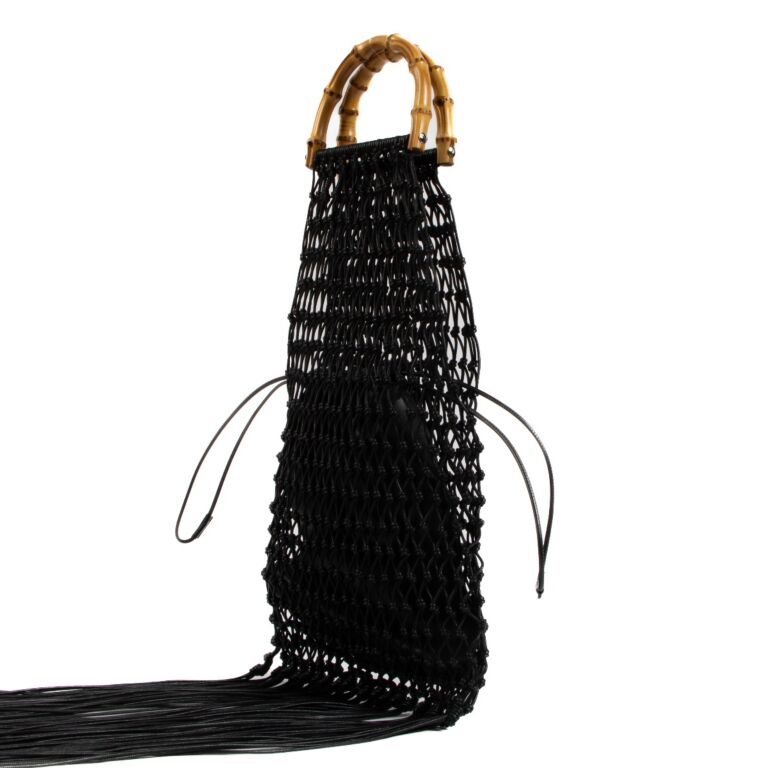 Gucci bamboo fringe bag new arrivals