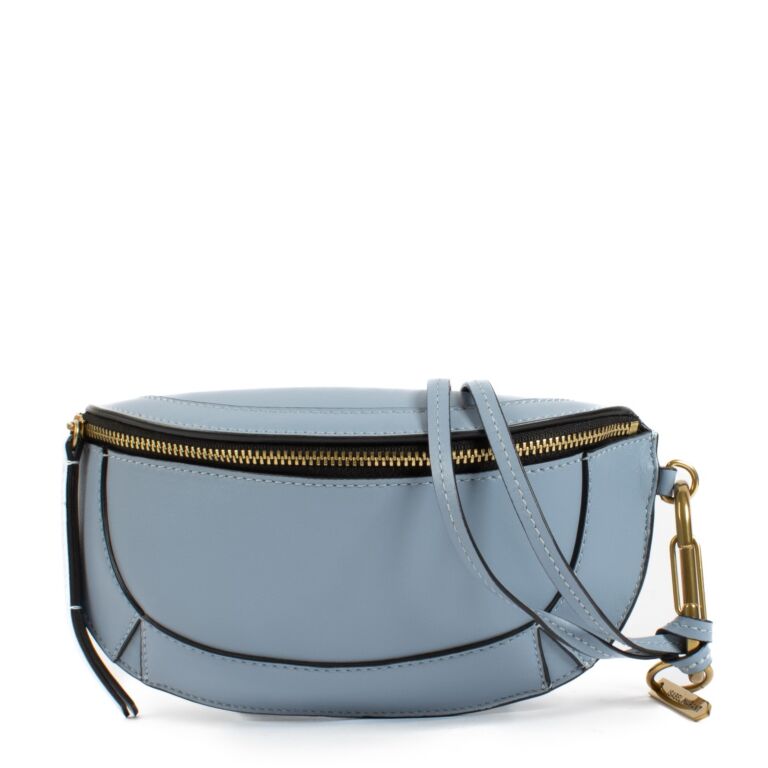 Isabel Marant Blue Naoko Pouch ○ Labellov ○ Buy and Sell
