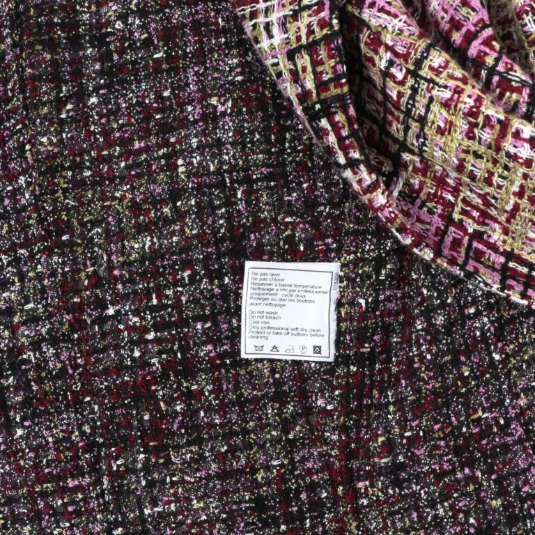 Chanel Spring 1998 Purple Tweed Jacket - FR36 ○ Labellov ○ Buy