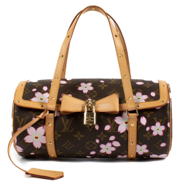 最高 Louis Papillon Blossom Cherry Monogram TM x LV Vuitton バッグ