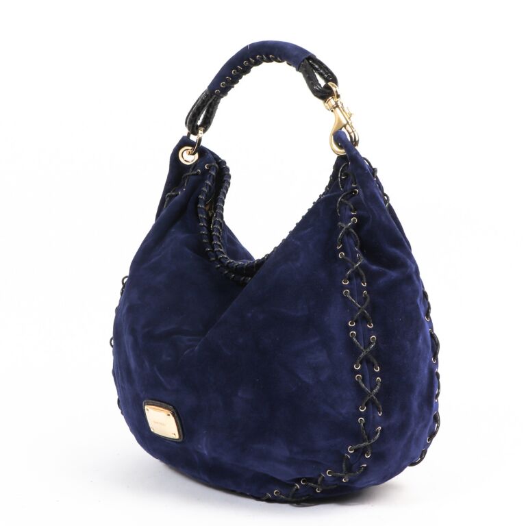 Jimmy choo discount blue handbag