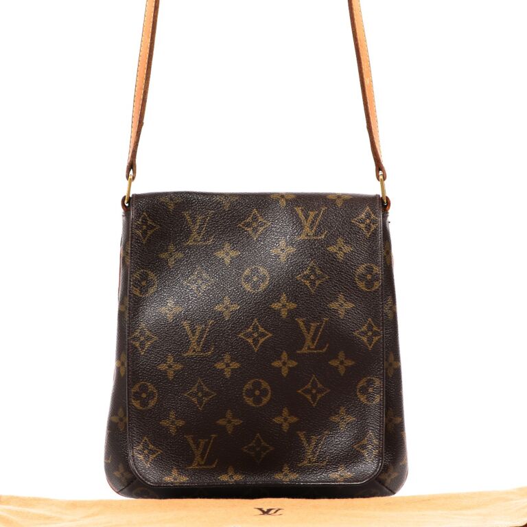 Louis Vuitton Brown Canvas Monogram Musette Salsa long Strap Shoulder Bag  Louis Vuitton