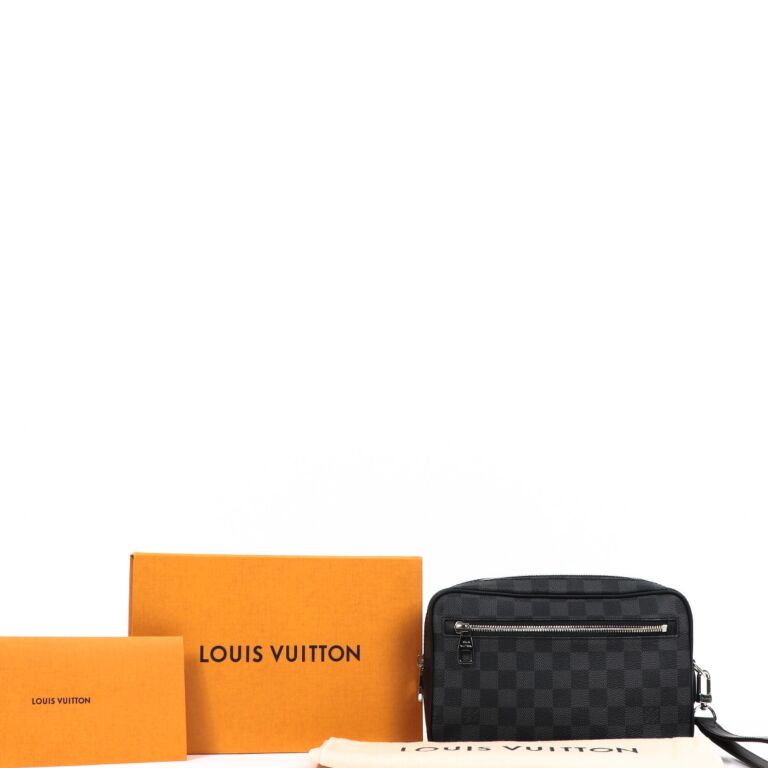 Louis Vuitton Kasai Clutch Damier Graphite - ShopStyle