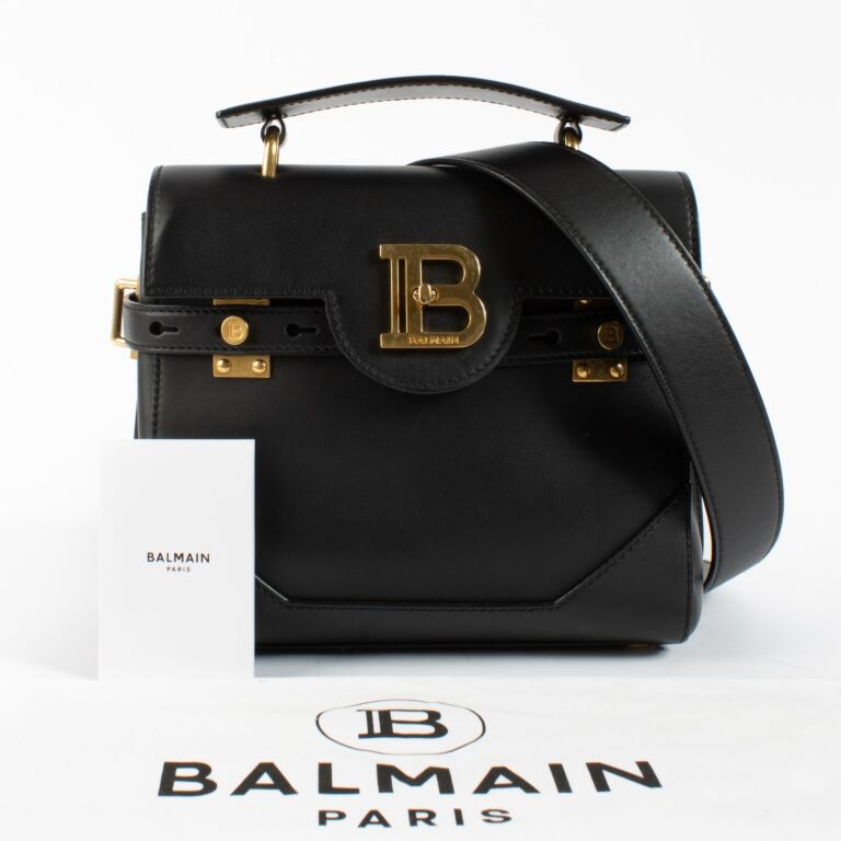Balmain Black B-Buzz 23 Bag ○ Labellov ○ Buy and Sell