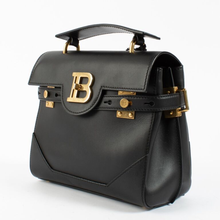 【送料&関税込】Balmain Sergeant - Black Rhodium / Leather B Balmain B-Amy Crossbody Bag | Black | FARFETCH