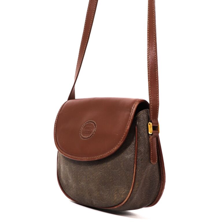 Gucci tan leather best sale crossbody
