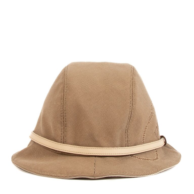 Prada canvas bucket hat hotsell