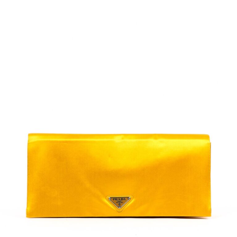 Prada sales padded clutch