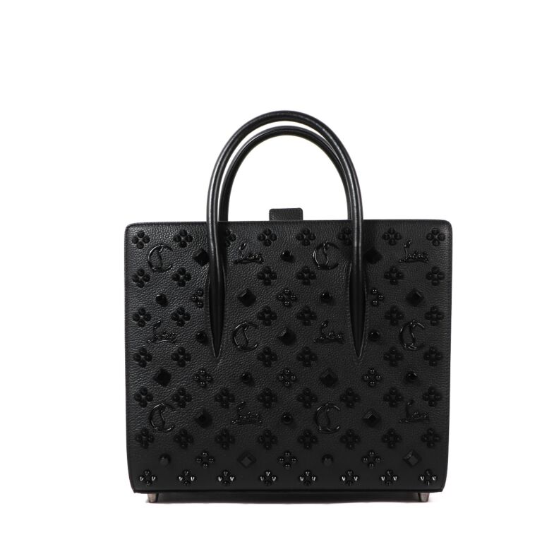 Christian louboutin black hotsell bag