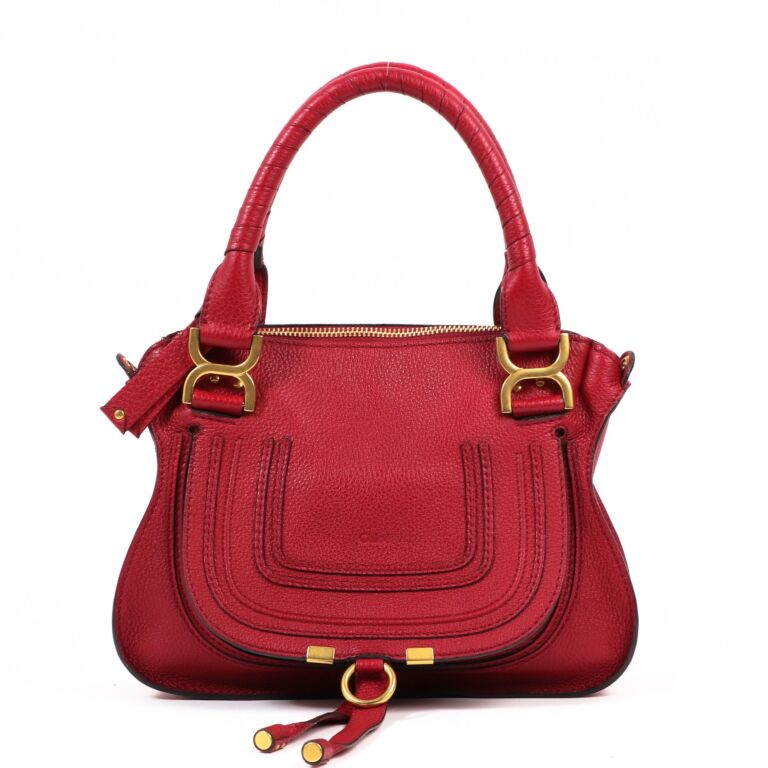 Chloe red clearance handbag