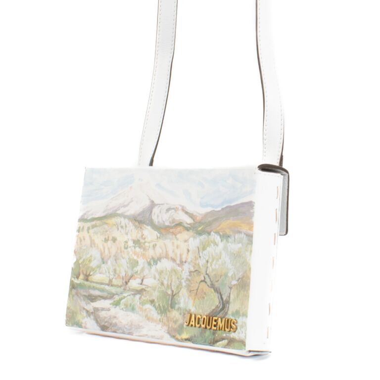 Jacquemus White Le Tableau Bag Labellov Buy and Sell Authentic Luxury