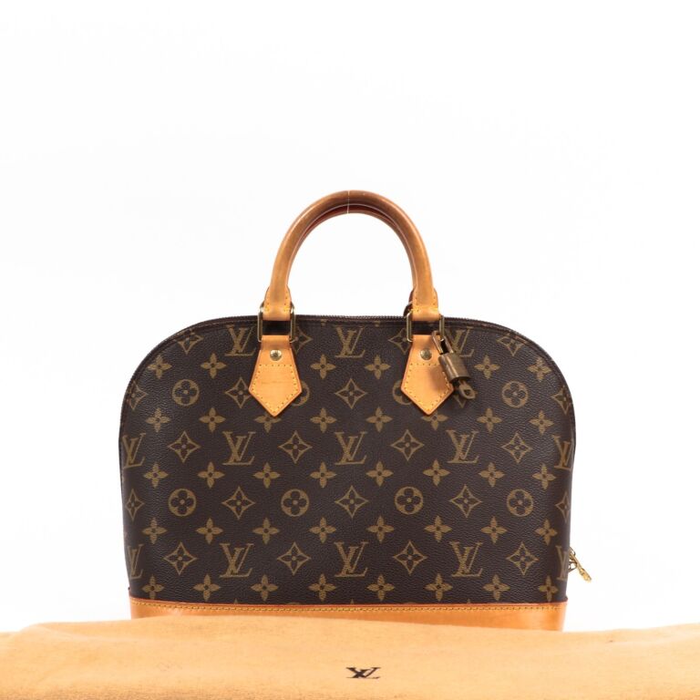Louis Vuitton Vintage Alma PM Monogram Canvas Handbag ○ Labellov
