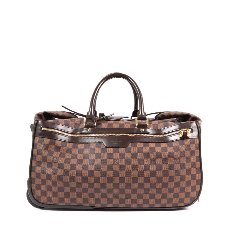 Louis Vuitton Damier Ebene Canvas Eole 50 Rolling Luggage Louis Vuitton