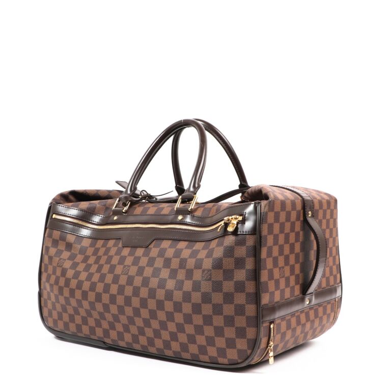 Louis Vuitton Duffle Eole Damier Ebene 50 Rolling Luggage 2way