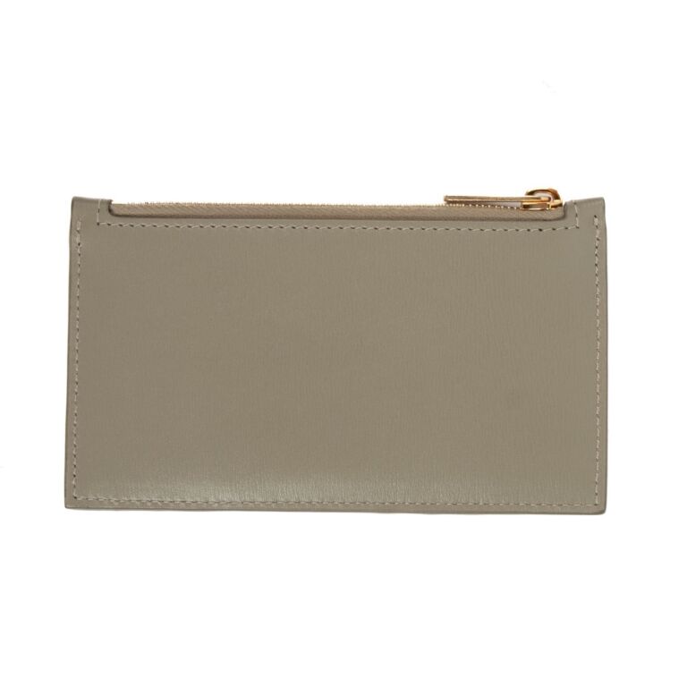 Celine Grey Essentials Compact Card Holder ○ Labellov