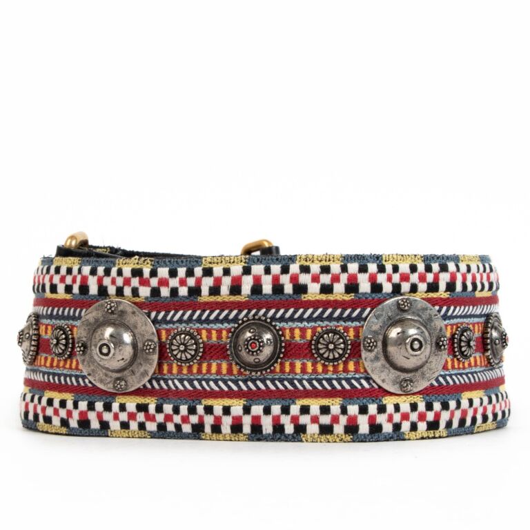 Christian Dior Medaillon Embroidery Bag Strap ○ Labellov