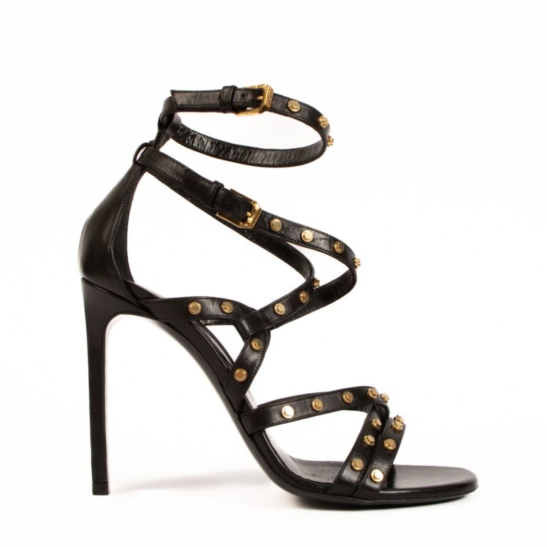 Saint laurent studded shoes outlet