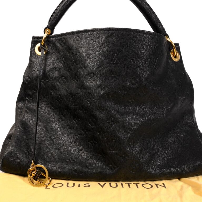 LOUIS VUITTON Monogram Empreinte Artsy MM Black